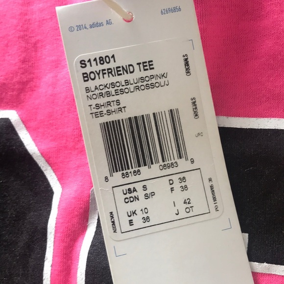 Brand new adidas boyfriend tee - Picture 2 of 4